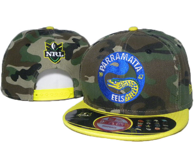 NRL Parramatta Eels NE Snapback Hat #04
